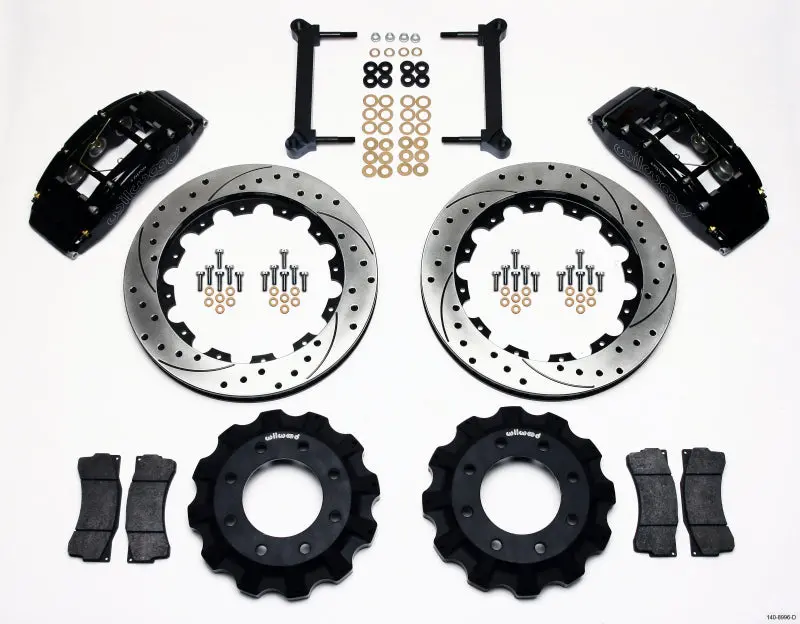 Wilwood Tc6r Front Kit 16.00In Drilled 1999-2010 Gm H2 Truck/Suv 2500 - 140-8996-D 1