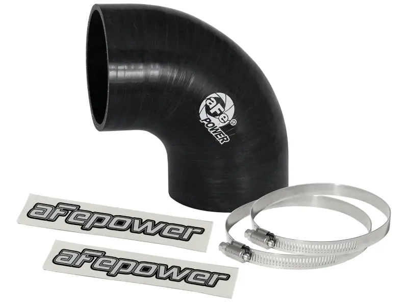 Afe Magnum Force Intake Coupling Kit (3 In Id X 90-Deg.) Elbow Coupler - Black 1