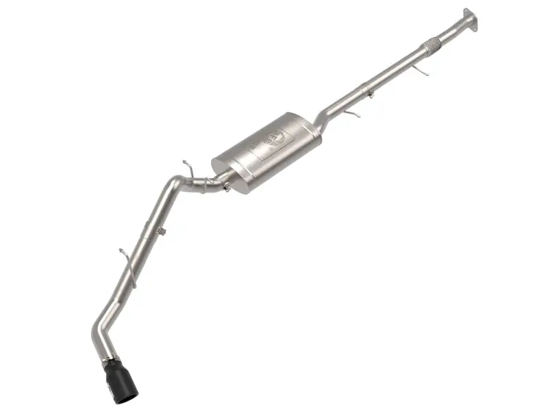 Afe 23-25 Gm Colorado/Canyon L4-2.7L (T) Apollo Gt Series 3In 409 Ss Cat-Back Exhaust W/ Blk Tip 1