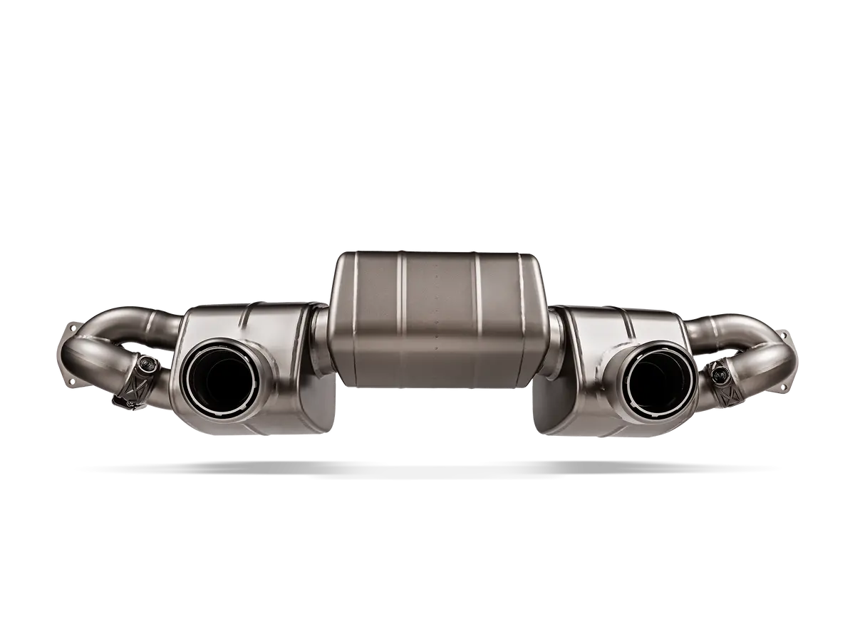 Akrapovic Titanium Slip-On Race Line Exhaust Porsche 718 Spyder Rs / Gt4 Rs (2022+) 1