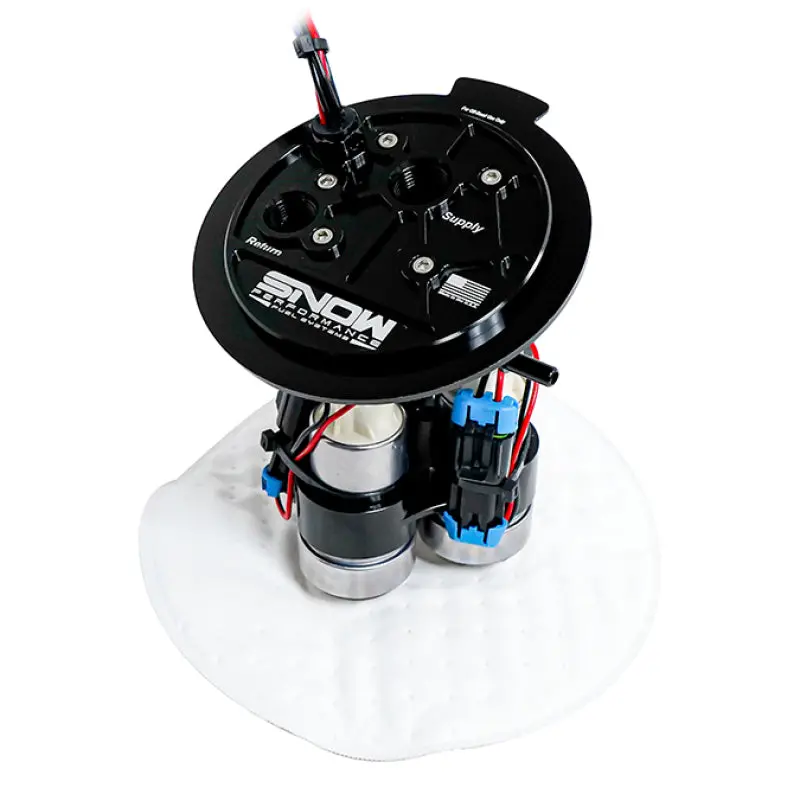 Snow Performance 2005+ Dodge Charger / 2005+ Dodge Challenger High Output Fuel Hat - Triple Pump 1