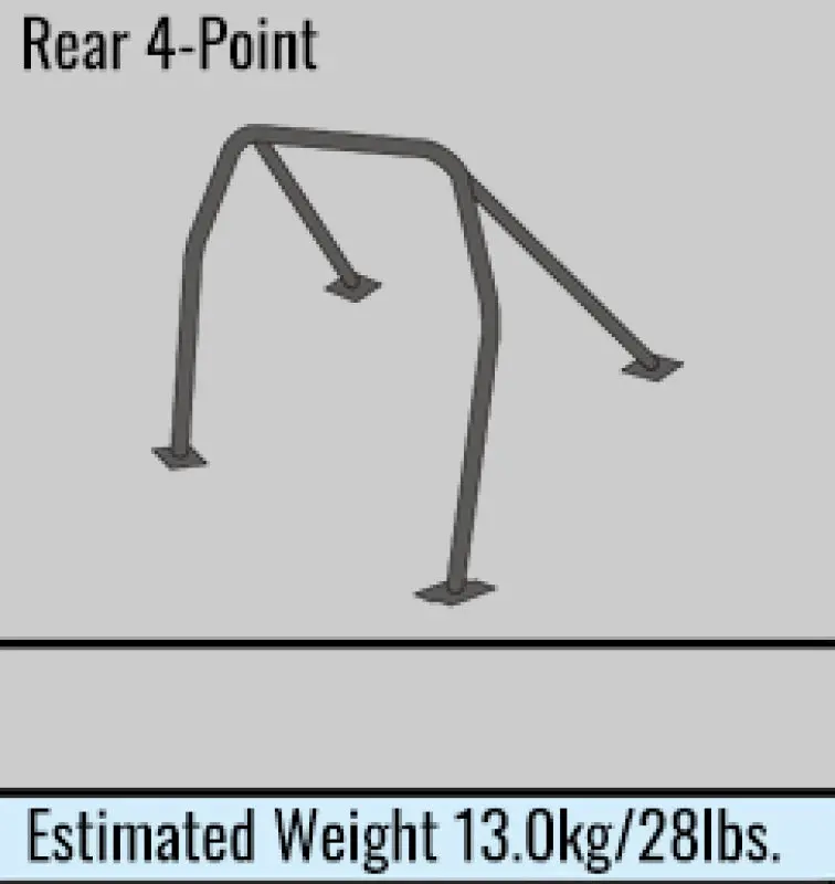 Cusco Safety 21 2-Pssgr 4-Pt Roll Cage Nissan Skyline R33 - (S/O-No Cancel) 1