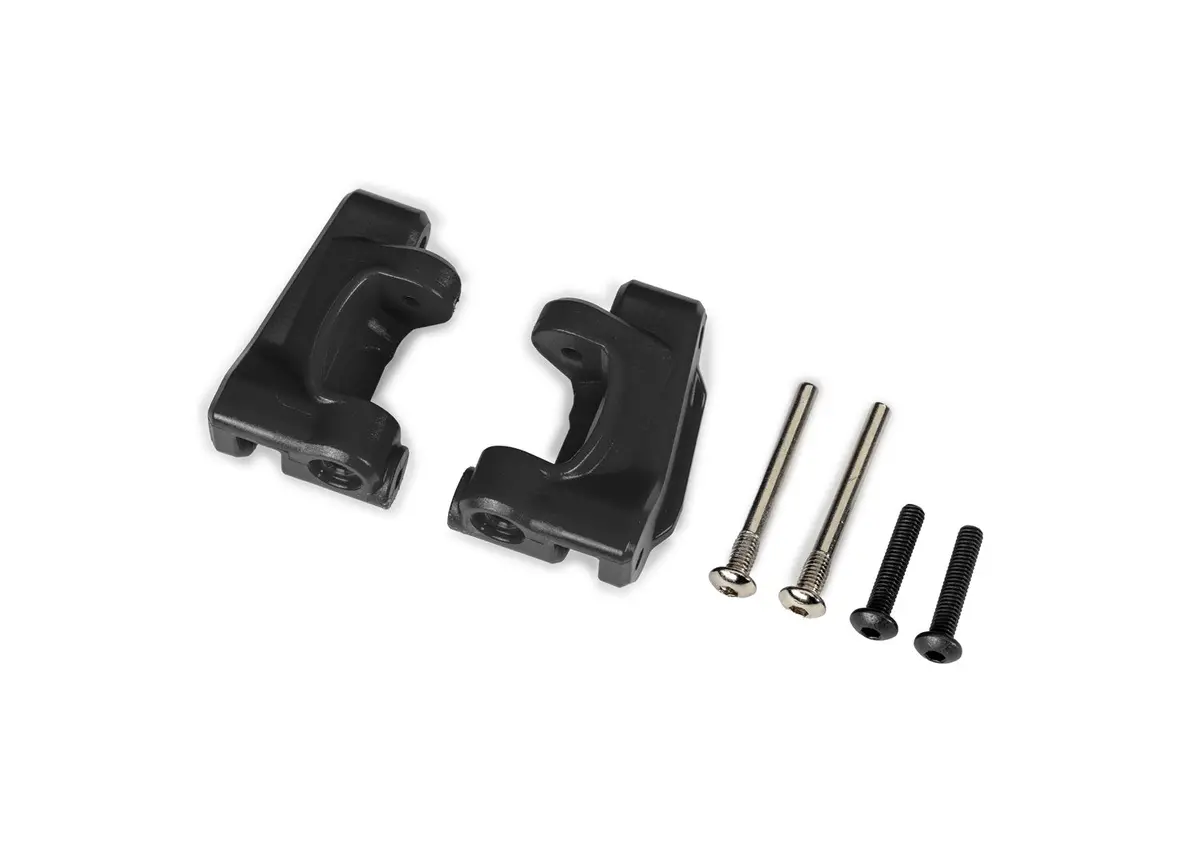 Black Extreme Heavy-Duty Caster Blocks (L&R) Traxxas 1