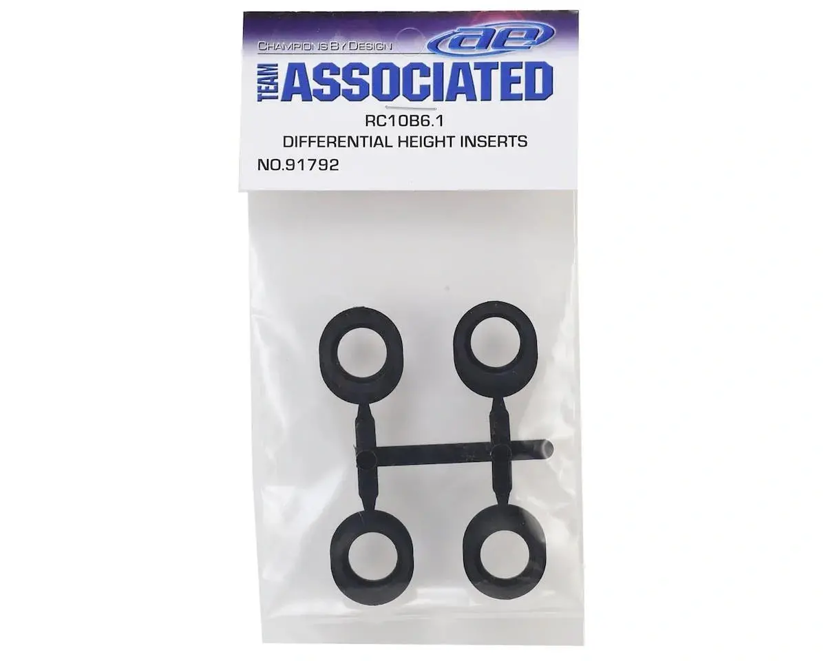 Team Associated B6.1/B6.1D Differential Height Inserts 1