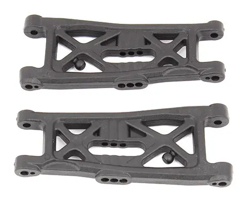 Rc10b6 Ft Front Suspension Arms, Gull Wing, Carbon 1