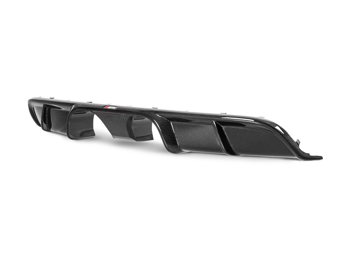 Akrapovic Rear Carbon Fiber Diffuser - High Gloss Porsche 991.2 Carrera (2017-2019) 1