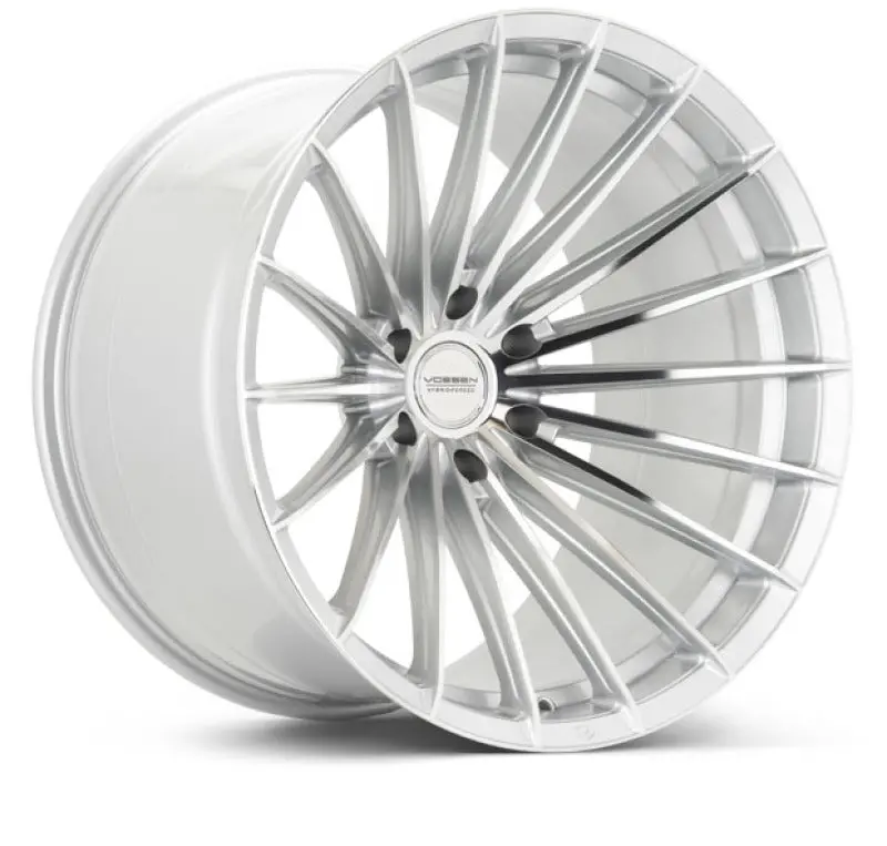 Vossen Hfx-4 24X10 - 6X139.7 - Et25 - Deep - 106.1 - Silver Polished Wheel 1