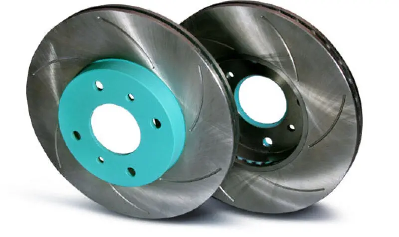 Project Mu 93-02 Toyota Supra Jza80 W/ 16In Wheels Scr Pure Plus 1Pc Slotted Rotors - Front 1
