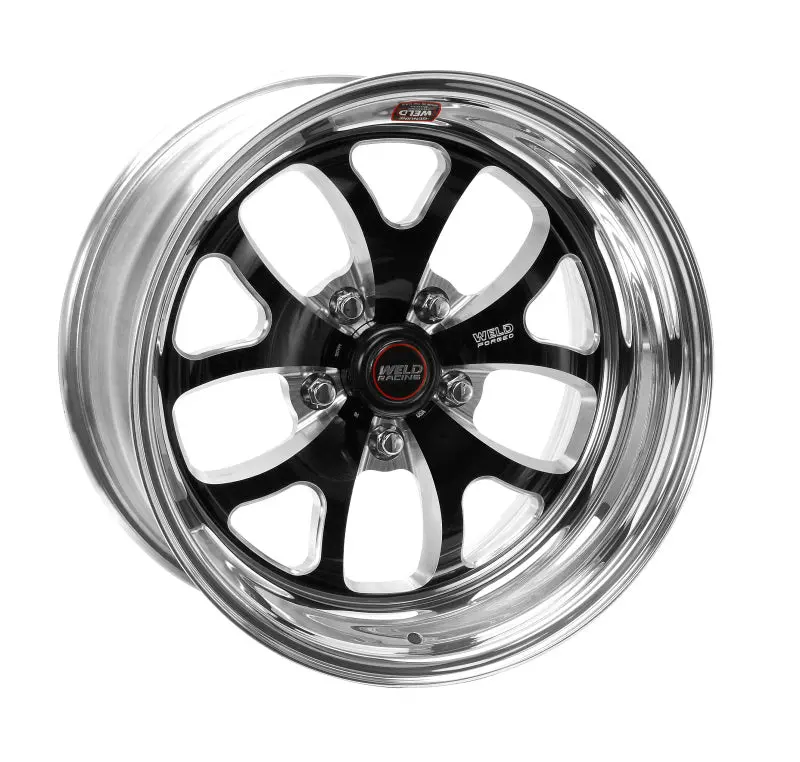 Weld S76 17X7 / 5X4.5 Bp / 4.8In. Bs Black Wheel (Medium Pad) - Non-Beadlock - 76Mb7070a48a 1
