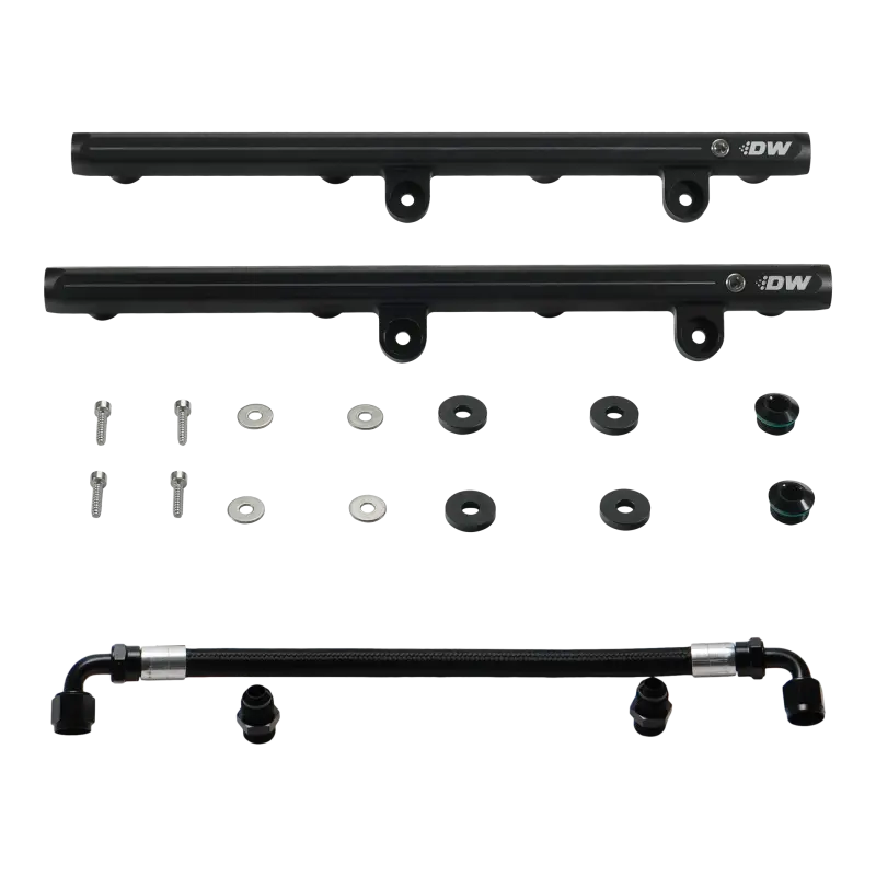 Deatschwerks 05-23 Dodge And Chrysler Hemi Fuel Rails W/ Crossover 1