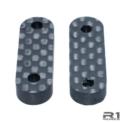 Dc1 Carbon Fiber Front Cross Bar Riser Set 1