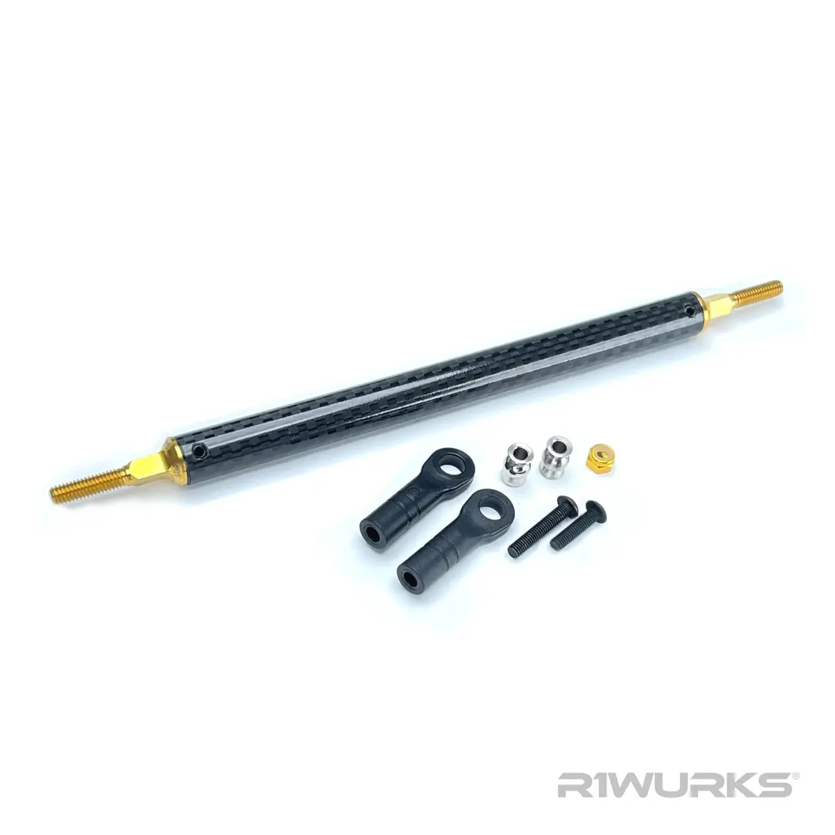 R1wurks Titanium/Carbon Fiber Wheelie Bar Turnbuckle 1