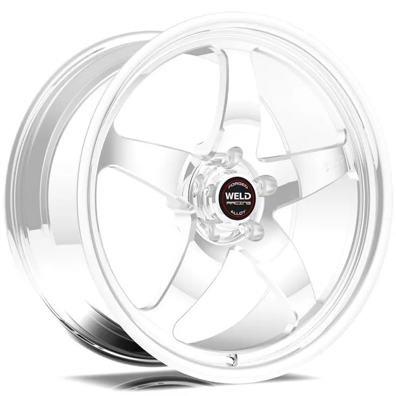 Weld S71 17X8 / 5X4.5 Bp / 5.2In. Bs Polished Wheel (High Pad) - Non-Beadlock - 71Hp7080a52a 1