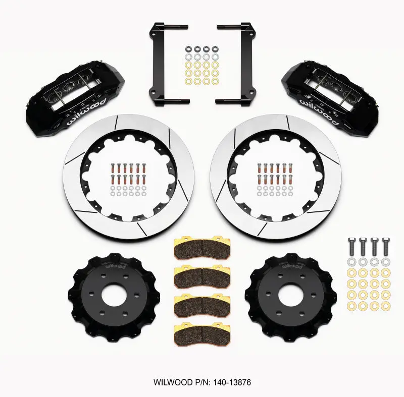 Wilwood Tx6r Front Kit 16.00In Black 1999-2014 Gm Truck/Suv 1500 - 140-13876 1