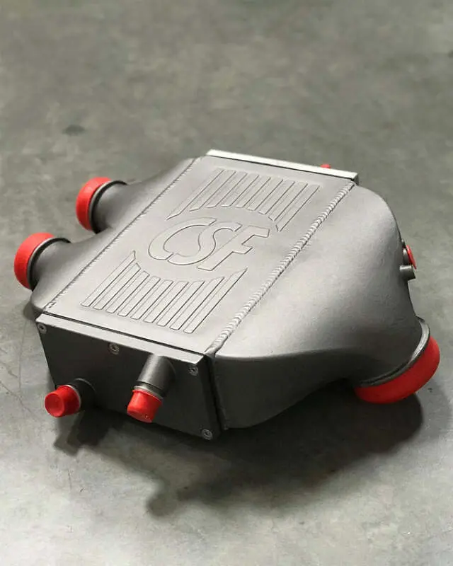 Csf 2014+ Bmw M3/M4 (F8x) Top Mount Charge-Air-Cooler - Heat Dispersion Thermal Grey 1