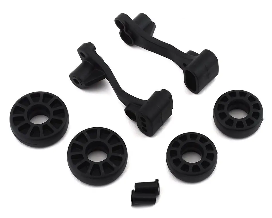 Team Associated Dr10 Wheelie Bar Wheels & Mount 1