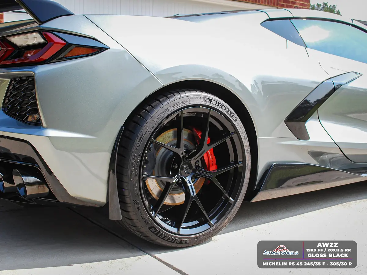 Awzz Forged Wheels For Corvette C8 12