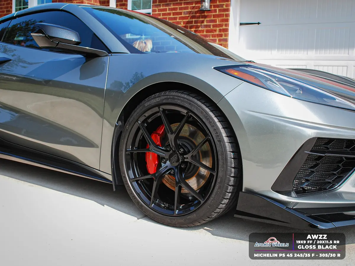 Awzz Forged Wheels For Corvette C8 11