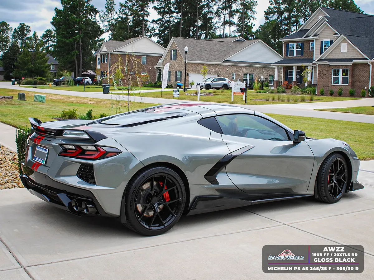 Awzz Forged Wheels For Corvette C8 10