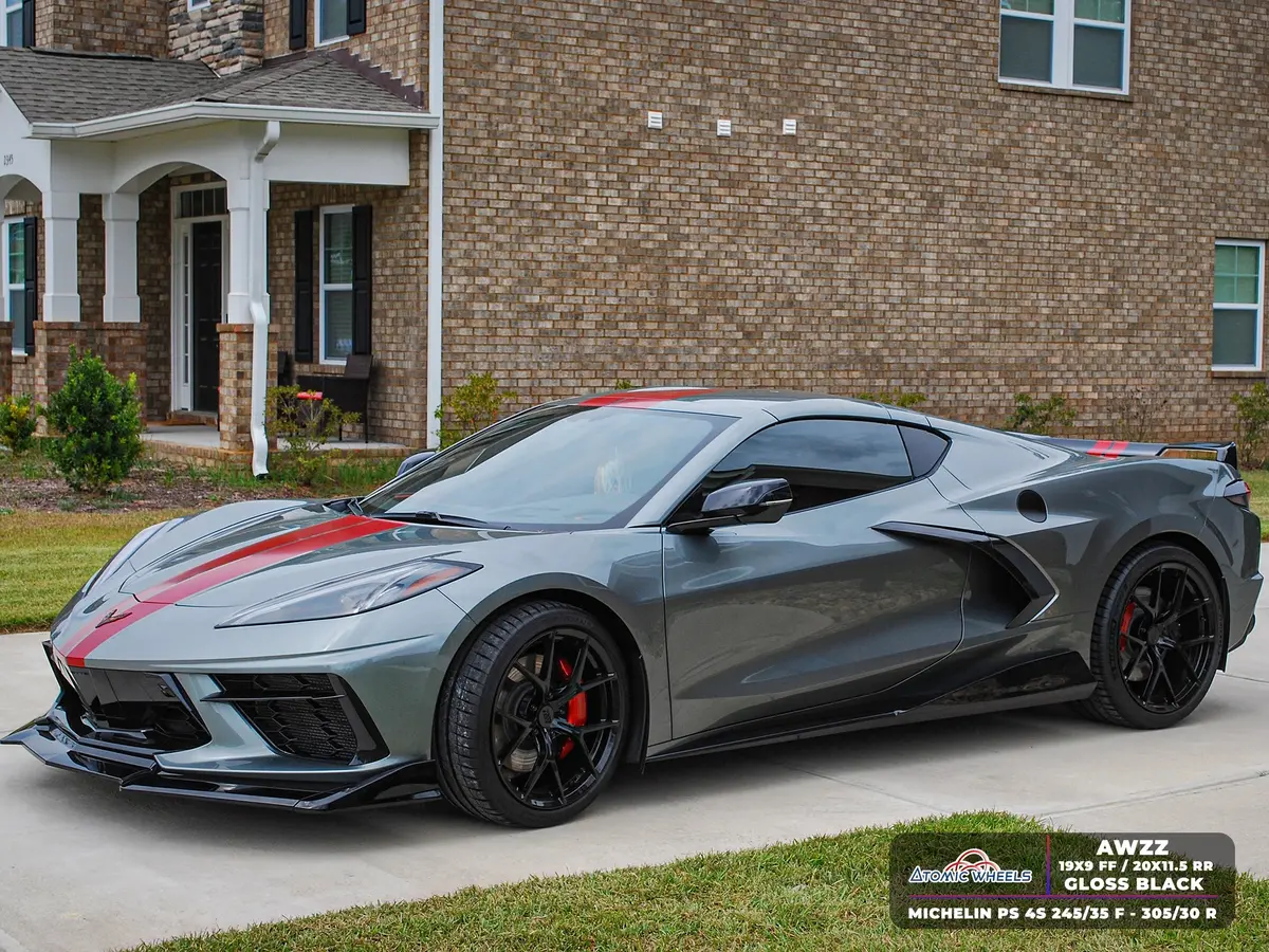 Awzz Forged Wheels For Corvette C8 9