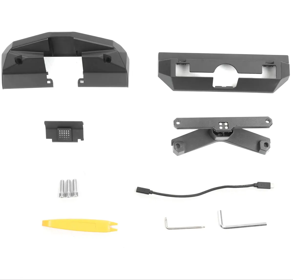 4-Way Adjustable Center Screen Swivel Mount For Tesla Cybertruck (2024+) 1