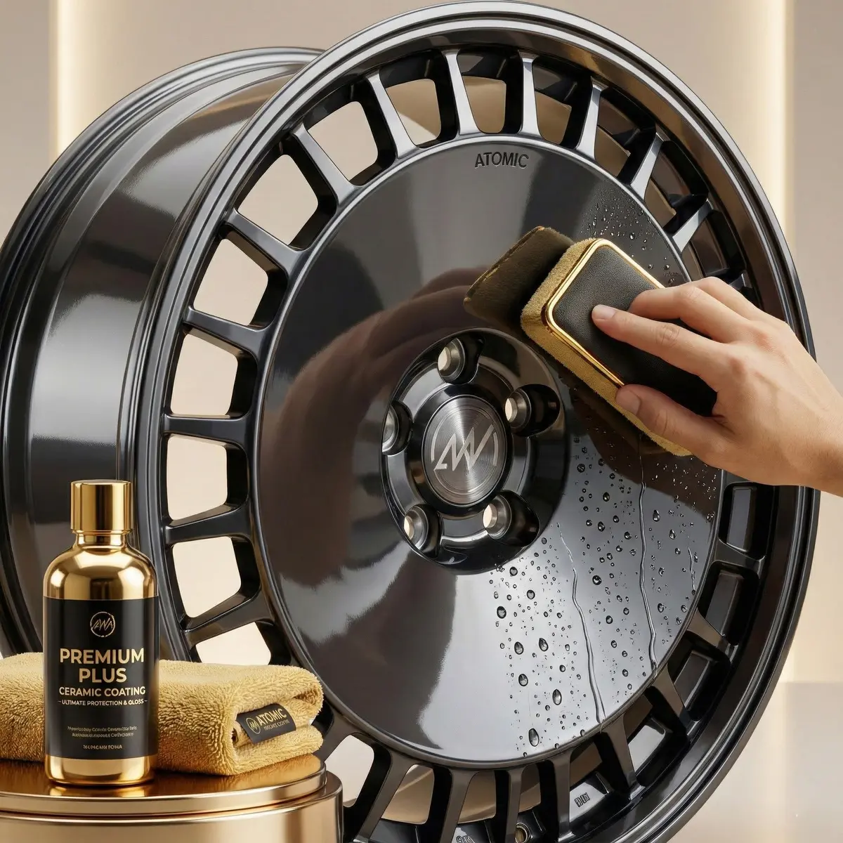 Premium Ceramic Coating Plus Protection For 4 Wheels 1