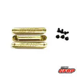 Metric Dirt Oval Brass Bumper Inserts (3) 1