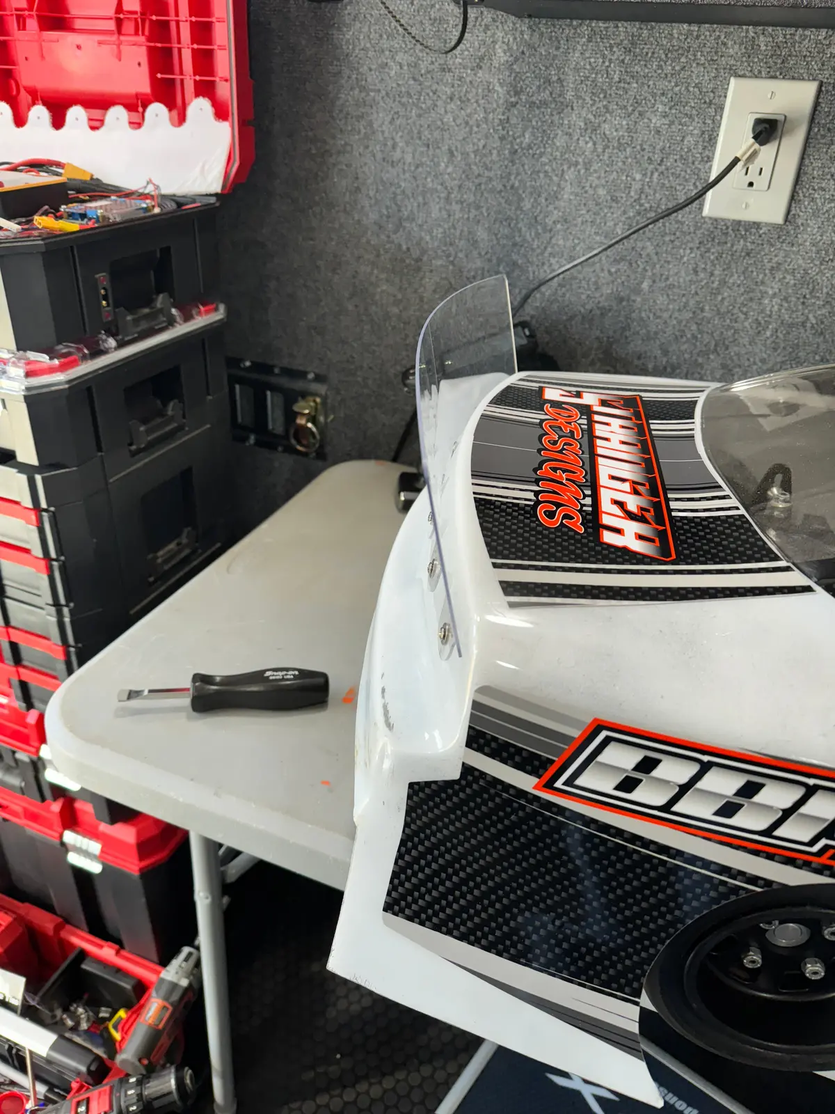 Spoiler 3" Tall Quarter Scale Adjustable 1