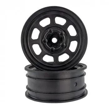 Speedway Buggy Wheels For Associated B6 / Customworks 4 / Front / Black / 4Pcs 1