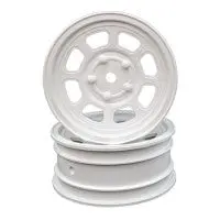 Speedway Buggy Wheels For Associated B6/Customworks 4/Front/ White/4Pcs 1