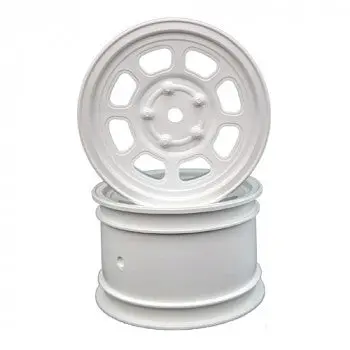 Speedway Buggy Wheels For Associated B /Tlr 22/Customworks 4 /Rear / White / 4Pcs 1