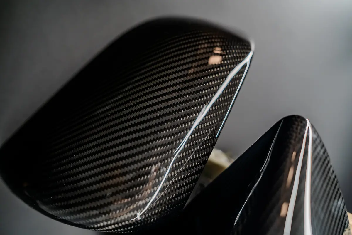 Carbon Fiber Mirror Covers For Tesla Model Y (2020-2024My) 2