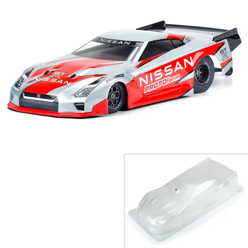 Prm158500 1/10 Nissan Gtr R35 Clear Body Drag Car 1
