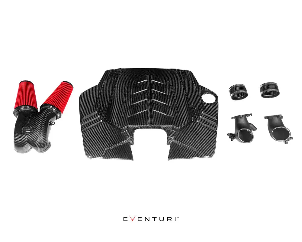 Eventuri Black Carbon Intake System Porsche Cayenne Turbo / Lamborghini Urus / Audi Rs Q8 1