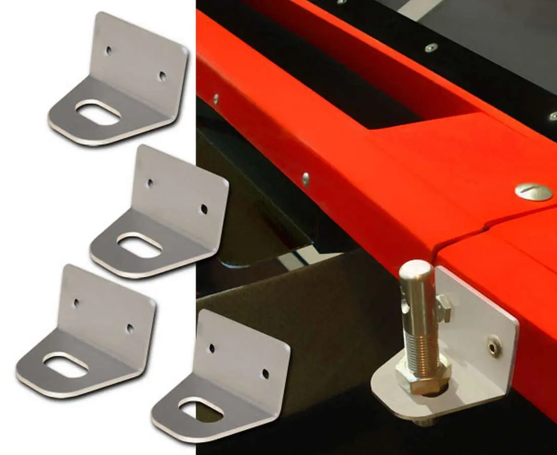 Hood Pin Cowl Bracket Kit, Universal 1