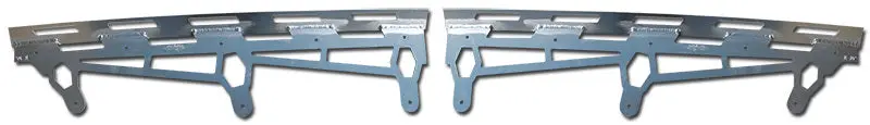 Replacement Aluminum Spoiler Brackets, Pair, 70° 1