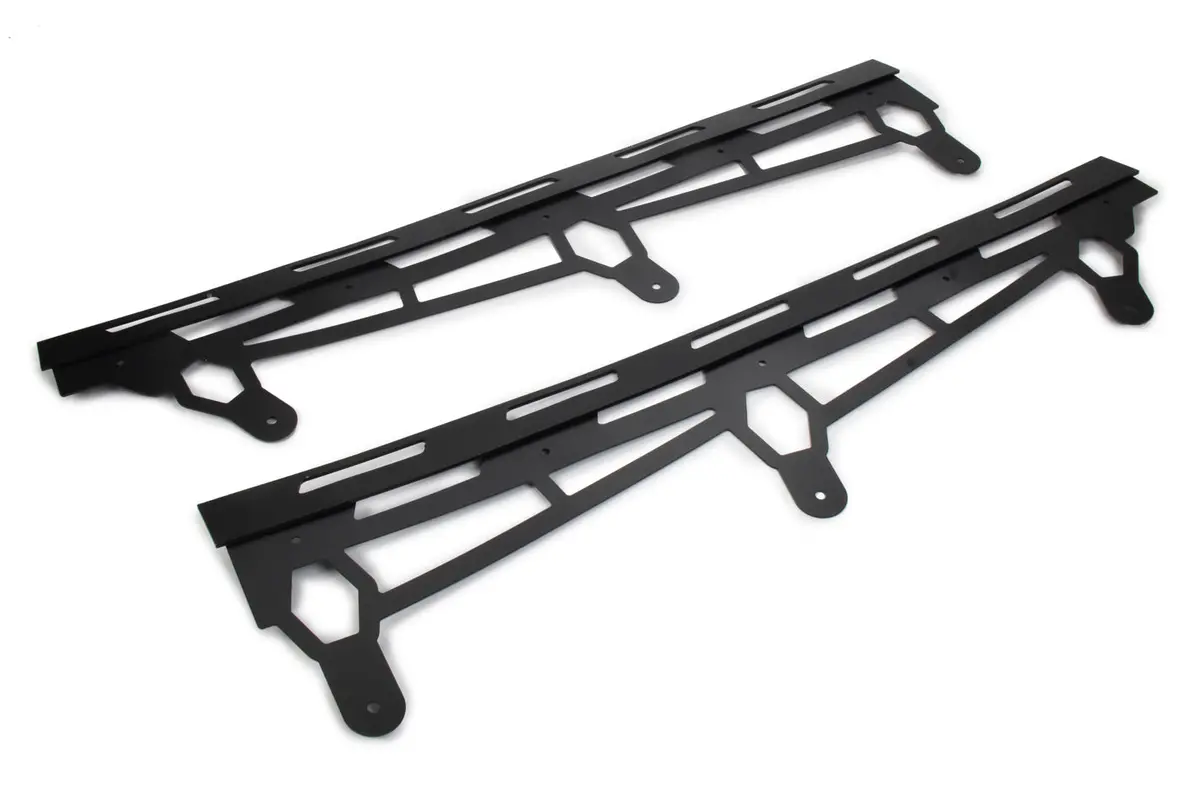 Spoiler Bracket 90 Deg, Black 1