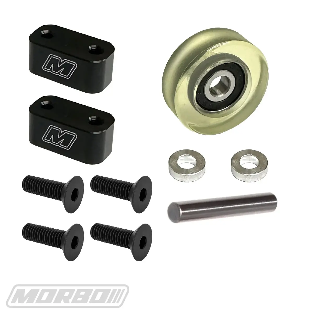 Morbo Flex Wheelie Bar Wheel Kit 1