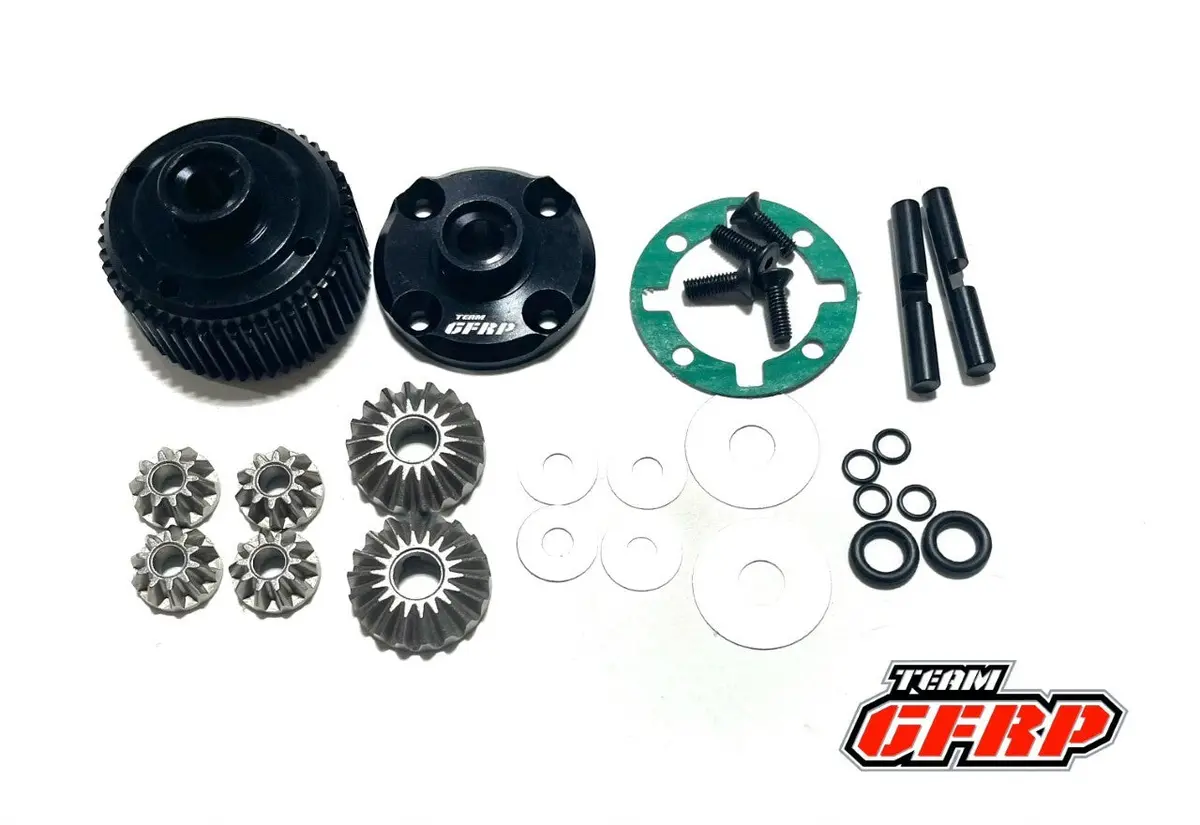 Gfr-2045 Gfrp Aluminum Gear Diff Assembly (Trans) 1