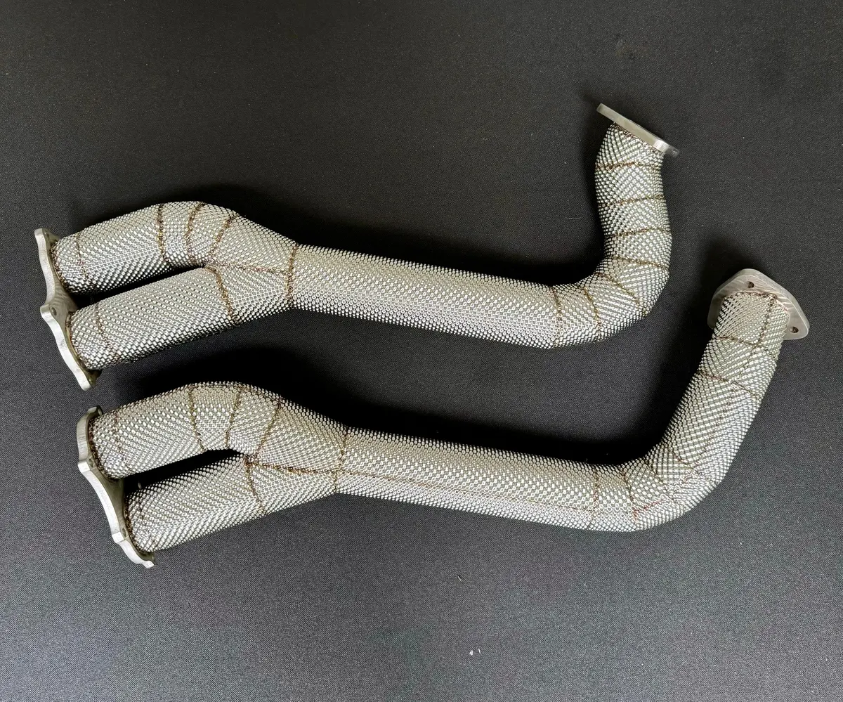 Forza Motor Works Competition Over Axle Pipes Porsche 718 Gt4 / Spyder / Gts 4.0L (2020+) 1