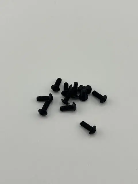 Black Aluminum Metric Screws 1