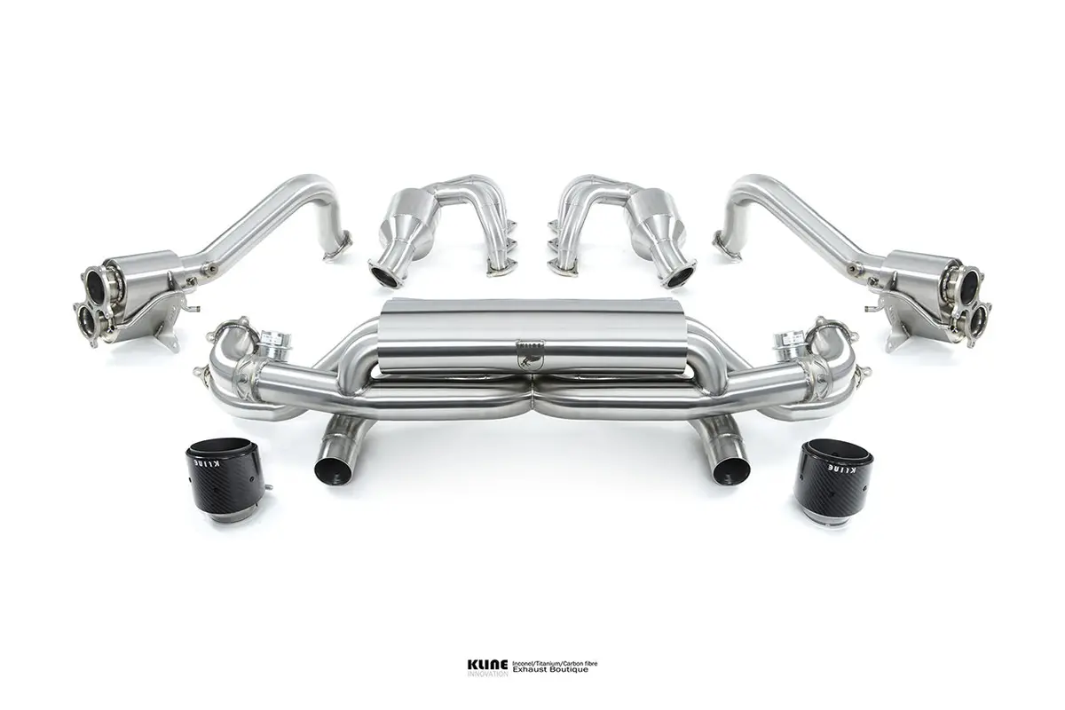 Kline Innovation Exhaust Porsche 718 Gt4 / Spyder / Gts 4.0L (2020+) 1
