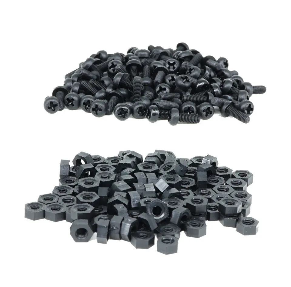 M3 Nylon Screw/Nut Kit (100) 1