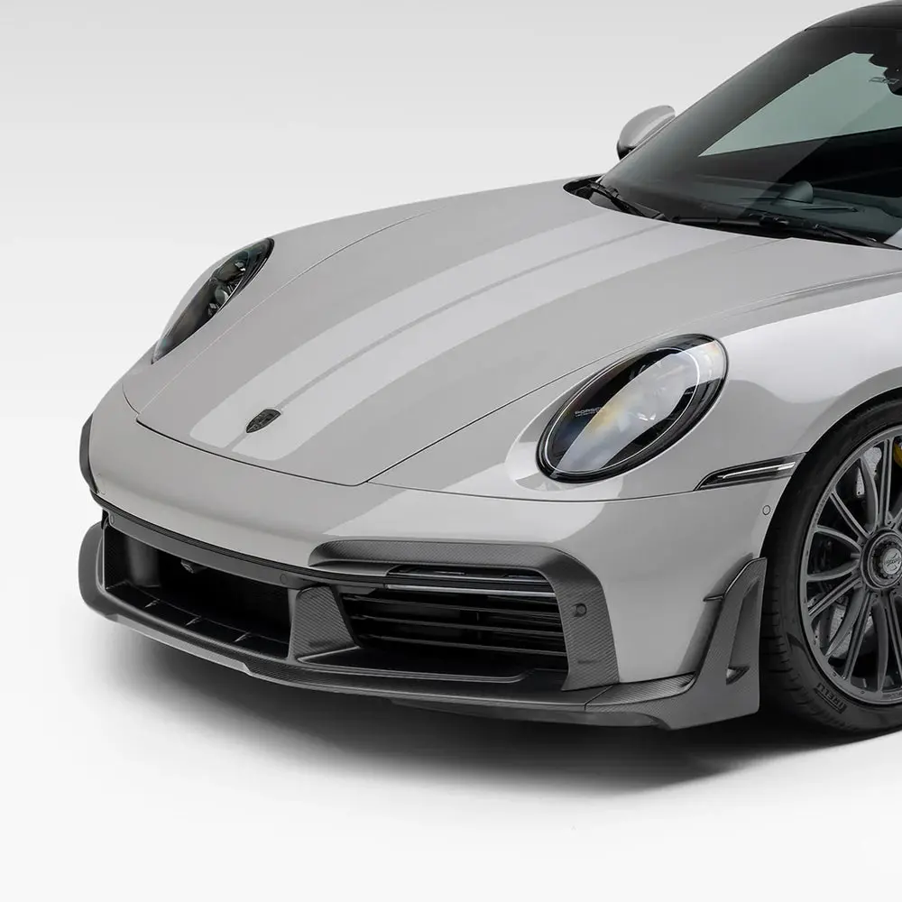 Vorsteiner Carbon Fiber Front Spoiler W/Winglets Porsche 992 Turbo / Turbo S (2021+) 1