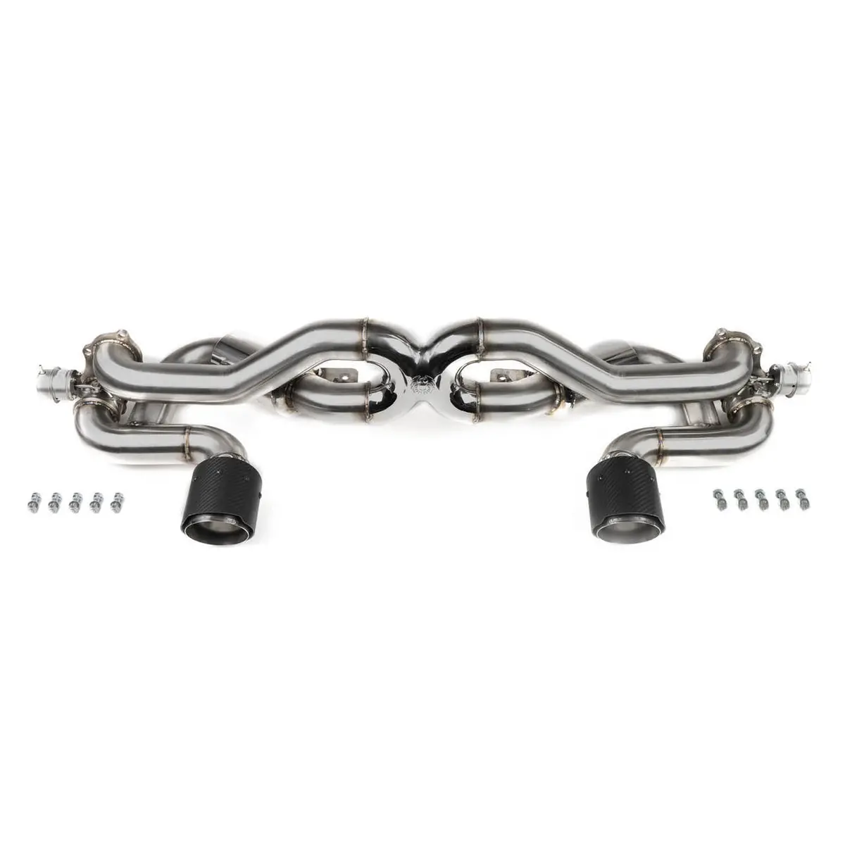 Fabspeed Valvetronic X-Pipe Exhaust Porsche 718 Gt4 / Spyder / Gts (2020+) 1