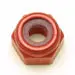 Red Locknut 4/40 X 3/16 6 Qty Aluminum 1