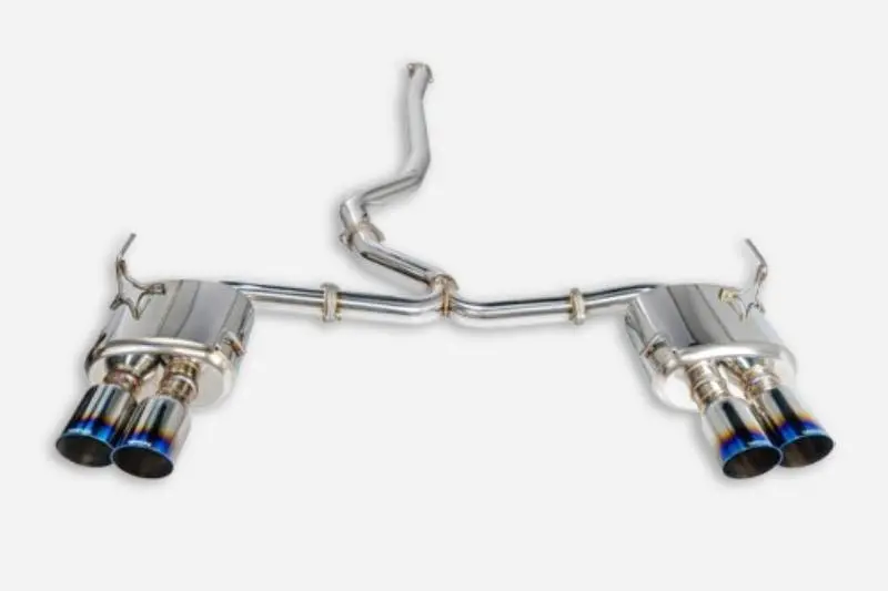 Remark 15-21 Subaru Wrx/Sti (Va) Cat-Back Dual Exhaust - R1-Spec Burnt Stainless (Resonated) 1