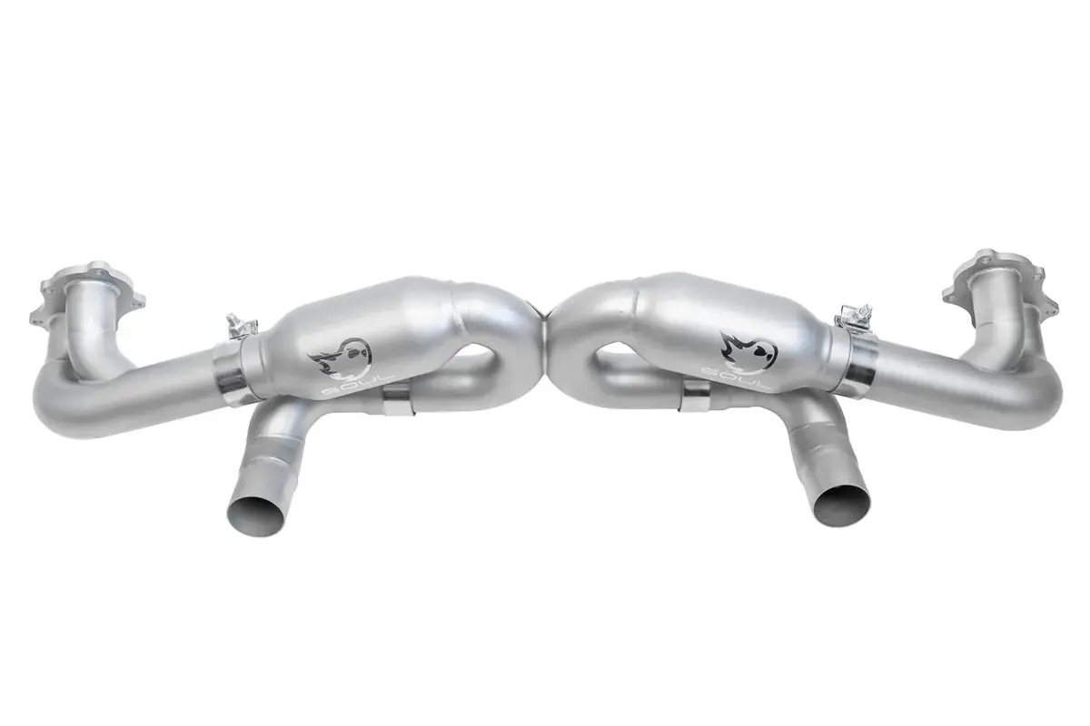 Soul Race X-Pipe Exhaust Porsche 718 Gt4 / Spyder / Gts 4.0L (2020+) 1