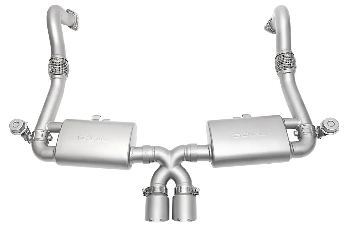 Soul Valved Exhaust Porsche 718 Boxster / Cayman (2017+) 1