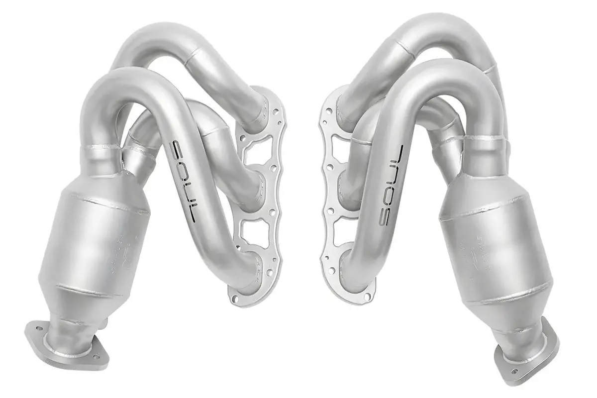 Soul Long Tube Street Headers Porsche 981 Gt4 / Spyder (2015-2016) 1